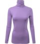 Womens Premium Long Sleeve Turtleneck Lightweight Pullover Top Sweater
