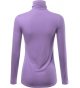 Womens Premium Long Sleeve Turtleneck Lightweight Pullover Top Sweater